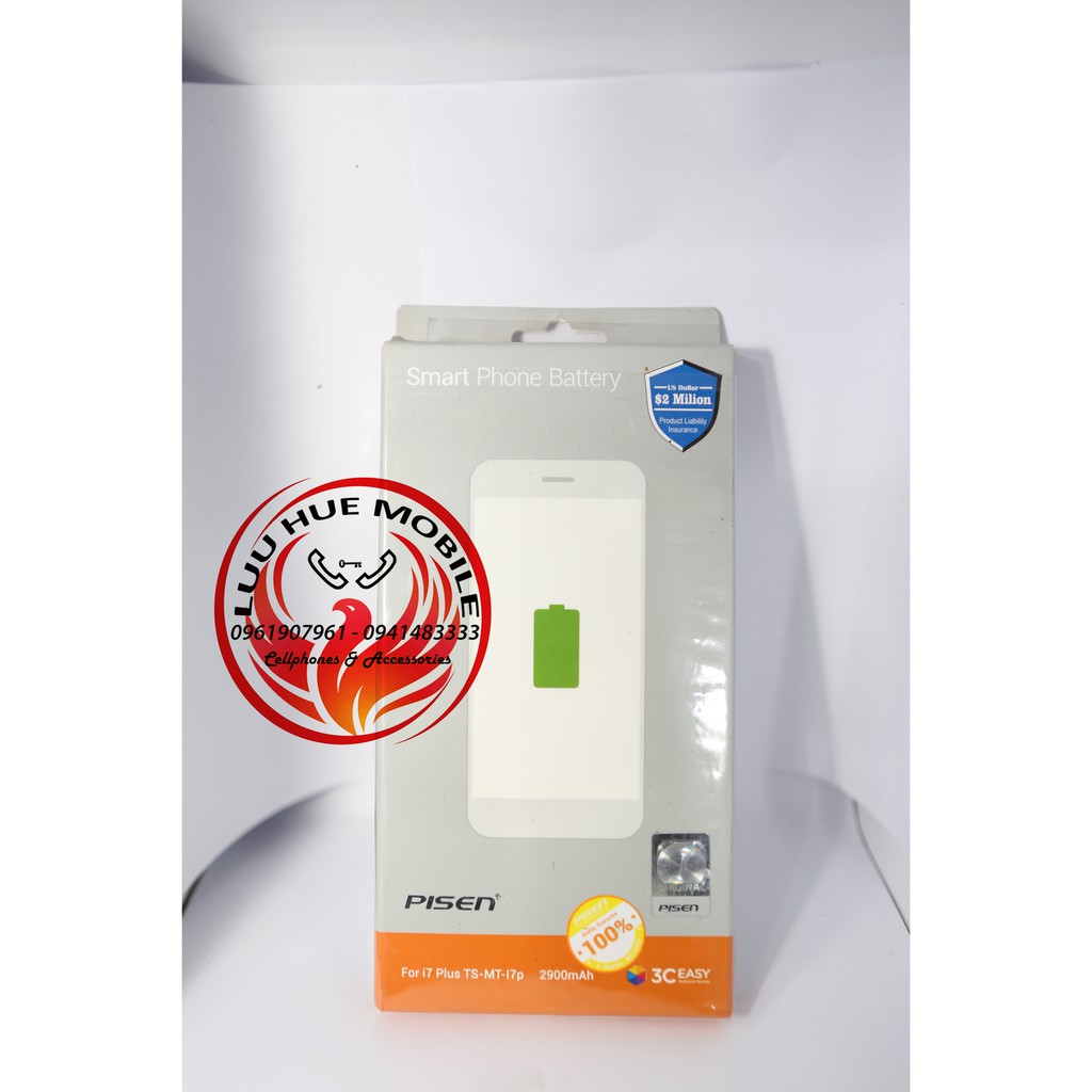 Pin Pisen IP7 Plus 