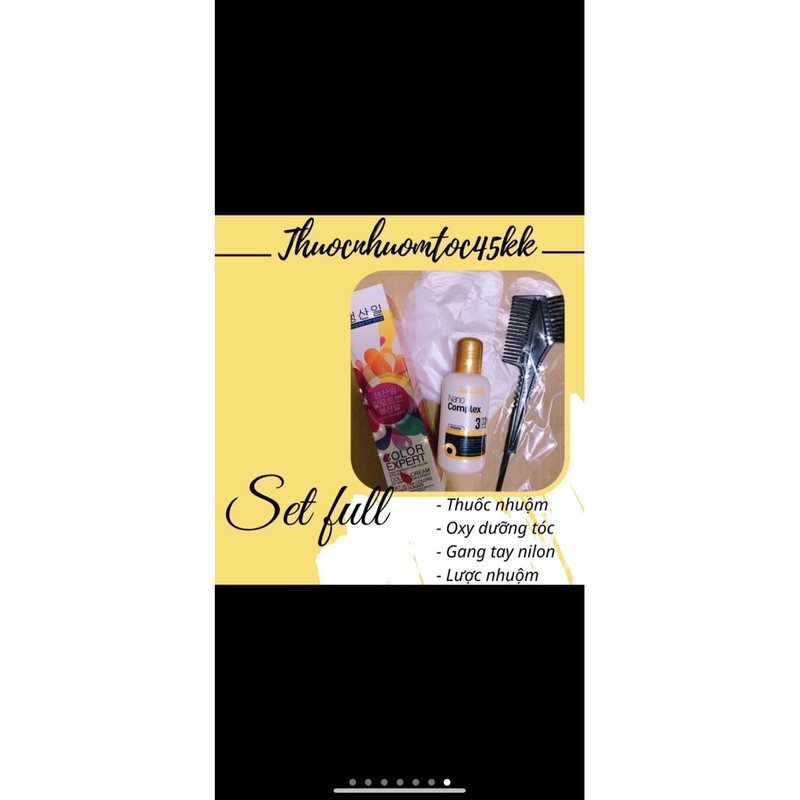 Thuốc nhuộm màu Nâu lạnh ảnh thật khách nhuộm | BigBuy360 - bigbuy360.vn