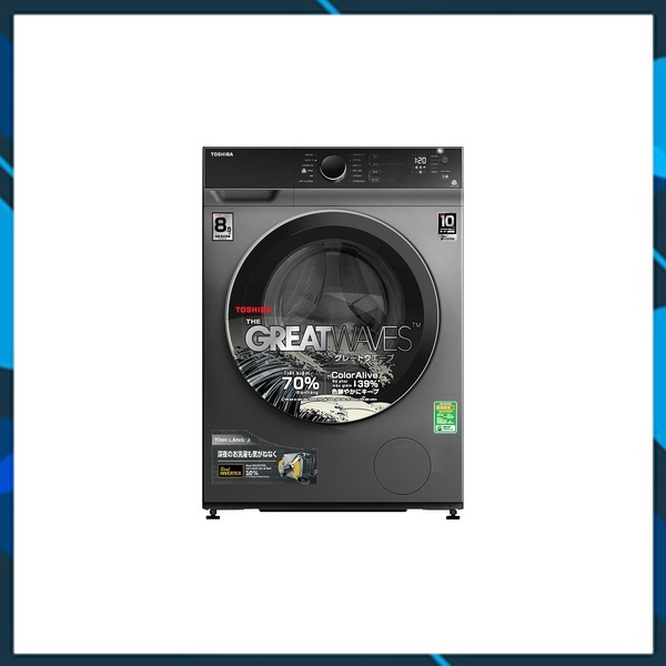 siêu giảm giá _ MÁY GIẶT TOSHIBA 9.5 KG CỬA TRƯỚC INVERTET TW-BK105M4V _ miễn phí lắp đặt