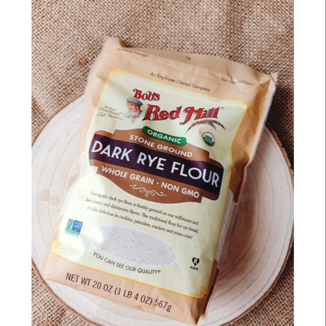 Bột mì đen hữu cơ (Organic Dark Rye Flour) 567g