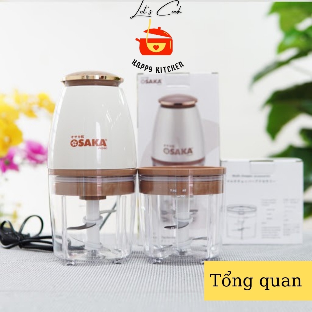 Máy xay đa năng OSAKA xay thịt xay sinh tố thương hiệu Nhật Bản