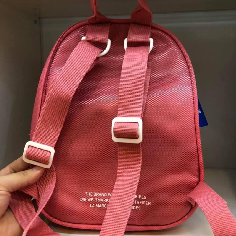 Balo mini Adidas màu hồng cực xinh