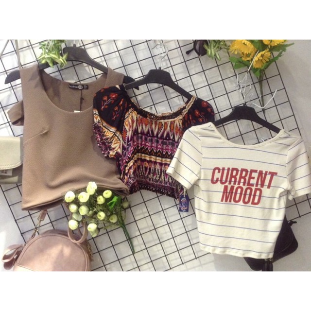 Thanh lý áo croptop hàng auth