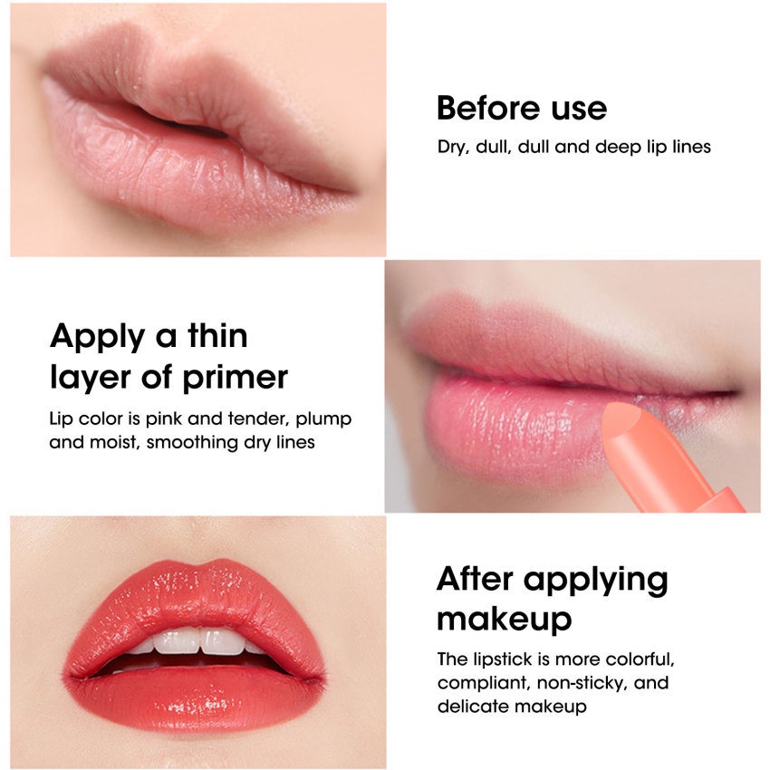 Son Dưỡng Môi Dạng Thạch Chiết Xuất Đào Tự Nhiên Chống Lão Hóa Và Nếp Nhăn