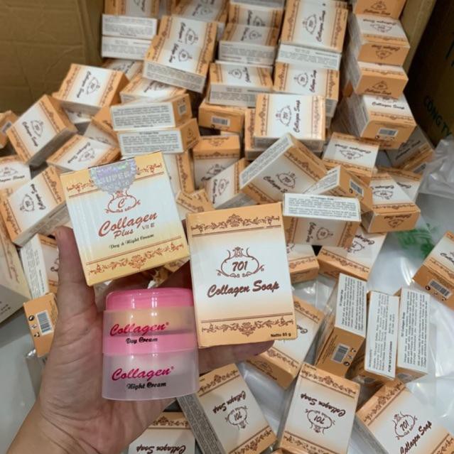 combo COMBO 12 kem Collagen Vit E .