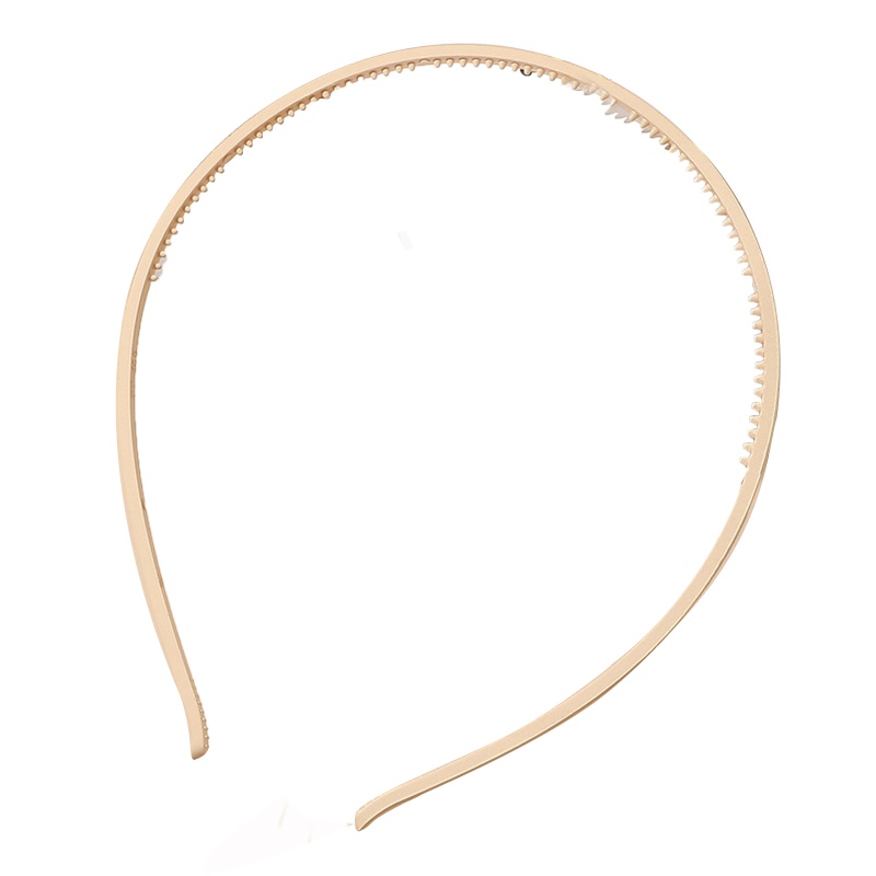 Băng Đô Cài Tóc Bằng Nhựa Resin Màu Trơn Chống Trượt Cho Nữ