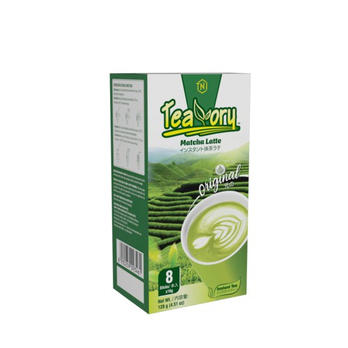 Combo 6 Trà Sữa Matcha Hòa Tan Teavory KING COFFEE - Hộp 8 gói x 16g