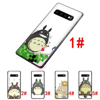 Ốp điện thoại in hoạt hình Totoro dễ thương cho Samsung Galaxy S7 Edge S8 S9 S10 Plus Note 8 9