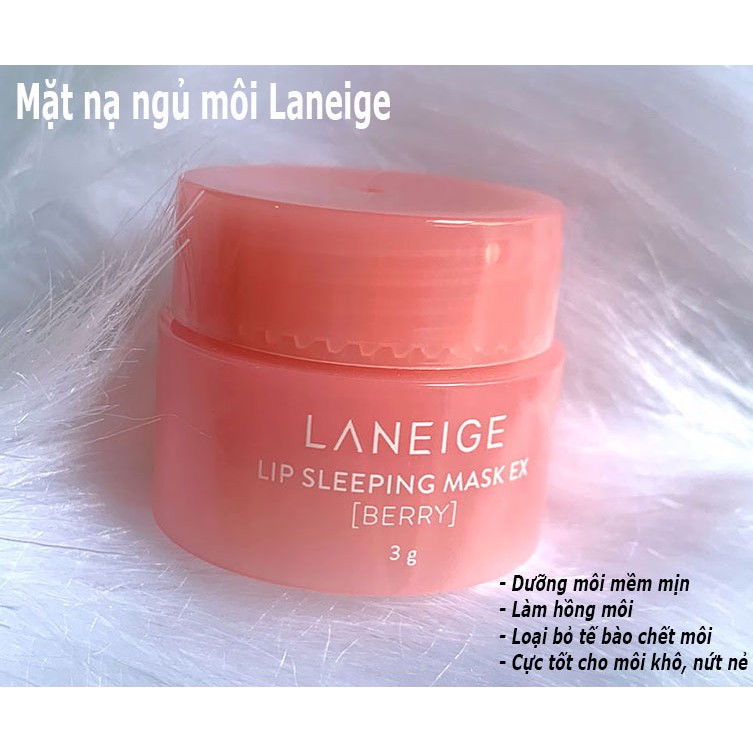 Mặt nạ ngủ môi Laneige Lip Sleeping Mask Berry 3g - Mini | BigBuy360 - bigbuy360.vn