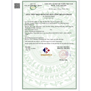 Thức uống NMN Arg Liquid 12000