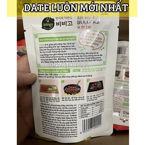 Xốt ướp thịt xào, nướng Bulgogi – Sốt thịt Hàn Quốc Bibigo CJ Foods | BigBuy360 - bigbuy360.vn