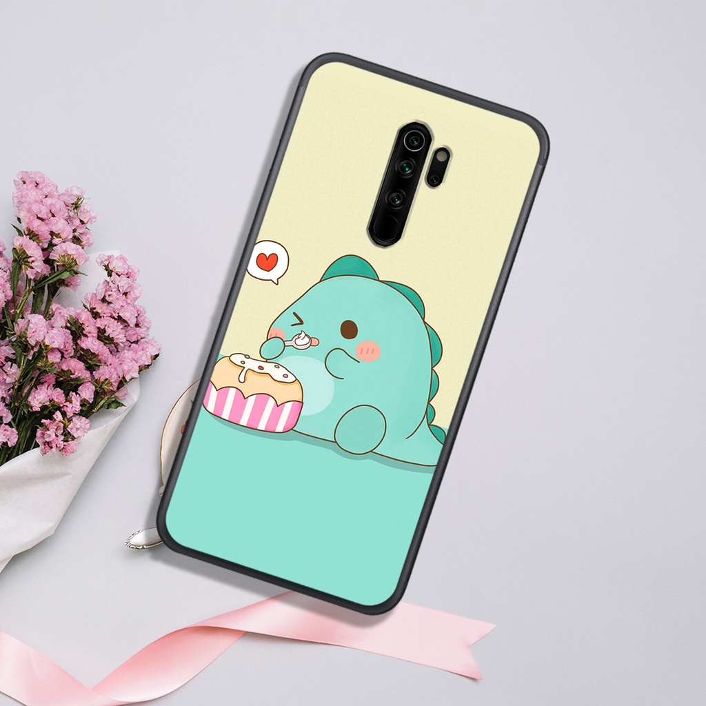 [HOT]ỐP XIAOMI REDMI NOTE 8 - NOTE 8 PRO - REDMI 9 , IN HÌNH KHỦNG LONG CHIBI SIÊU DỄ THƯƠNG.
