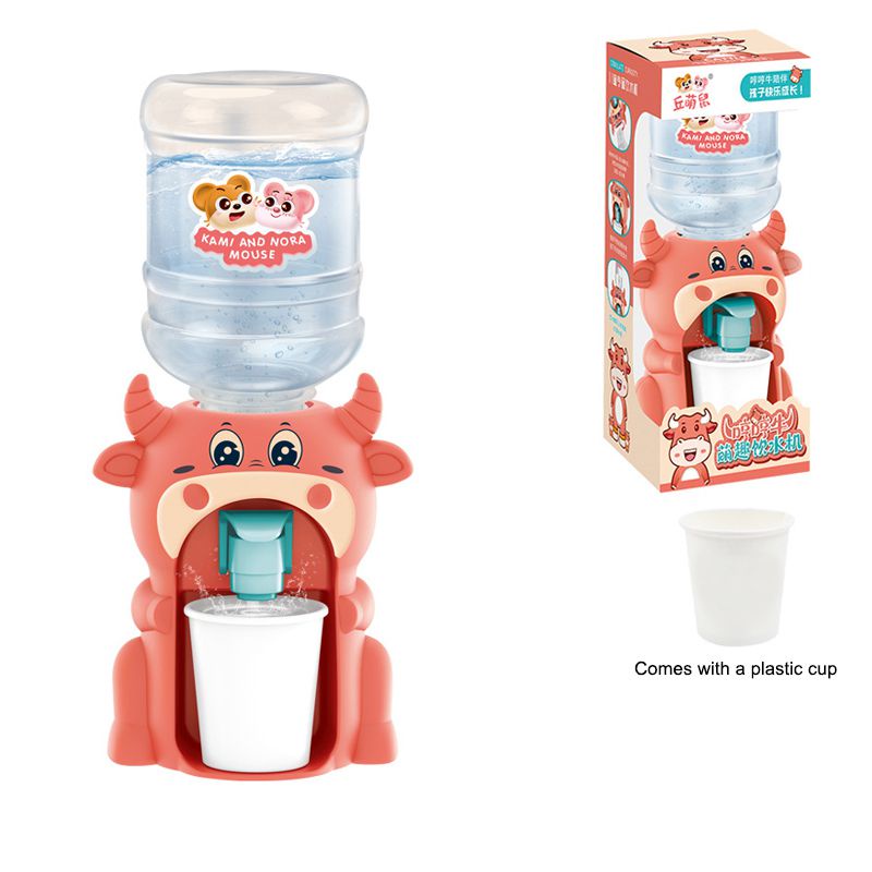 new Mini Drink Water Dispenser Toy Kitchen Play House Toys for Children Game Toys Simulation Water Dispenser
