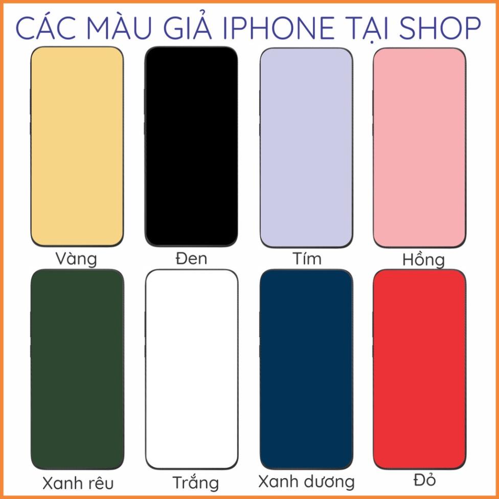Ốp lưng giả iphone cho OPPO F5 / F7 / F9 / A7 mặt lưng bóng chống bể