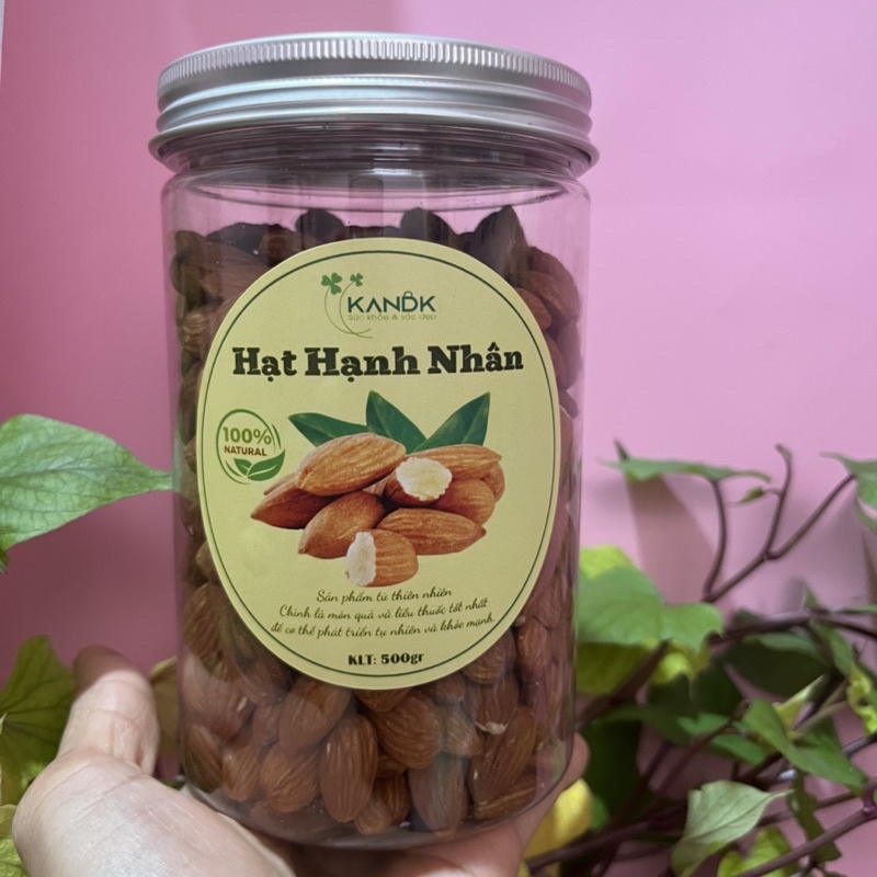 Nhân hạnh nhân rang nguyên vị, nhập khẩu Mỹ  1kg