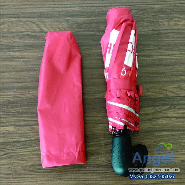 Dù cầm tay in logo theo yêu cầu