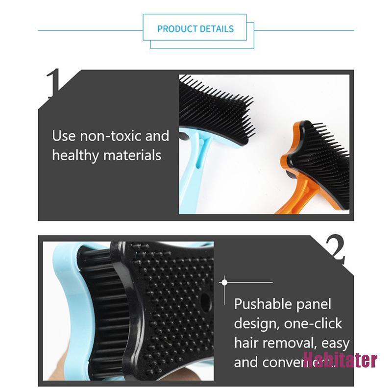 ✨Lược Chải Lông Bằng Nhựa Tự Động Dành Cho Thú Cưng