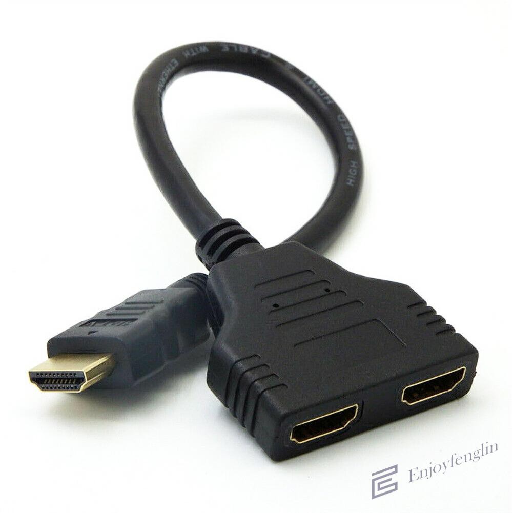 Cáp Chuyển Đổi En Hdmi 1 Male Sang 2 Hdmi Female 1 In 2 Out