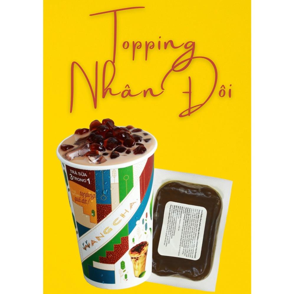 Ly Trà Sữa 3in1 WangCha nhiều vị Tặng Kèm 1 gói Topping 60g