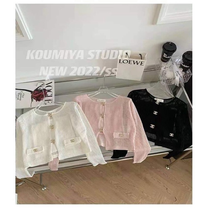 Sét áo quây + áo cadigan chữ x hàng QC