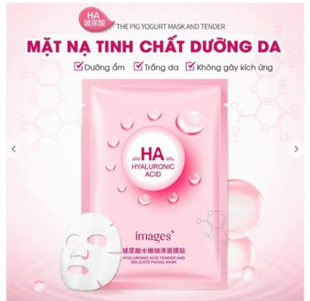 Combo 10 miếng mặt nạ tinh chất dưỡng da HA nội địa Trung