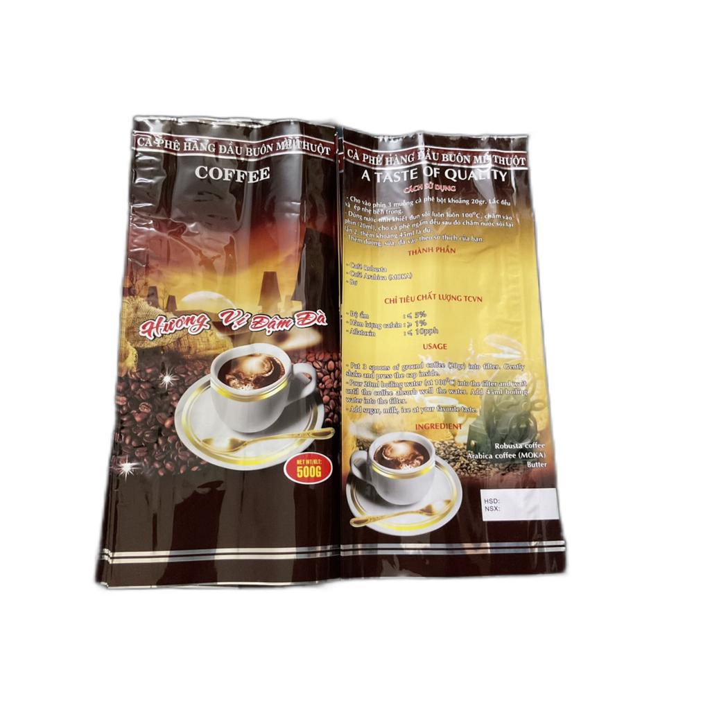 Túi Cafe In 500gram Mẫu 1- Buôn Mê Thuột