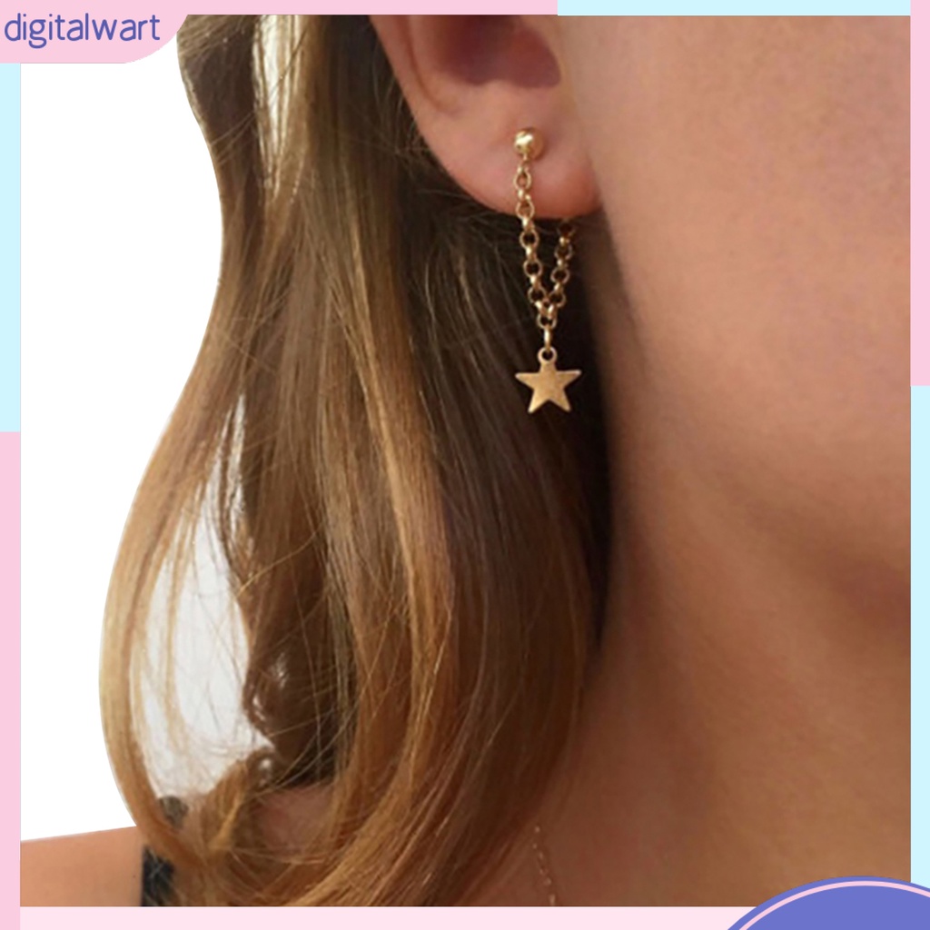 Khuyên Tai Ngôi Sao Năm Cánh Dễ Thương Cho Nữ