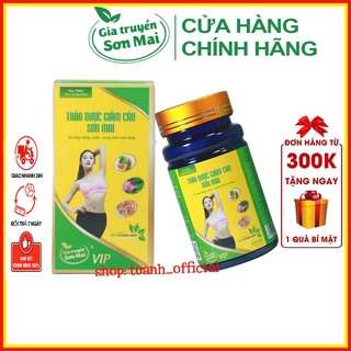 Giảm Cân Sơn Mai trà giảm cân nhanh cấp tốc detox thảo mộc không phải thuốc