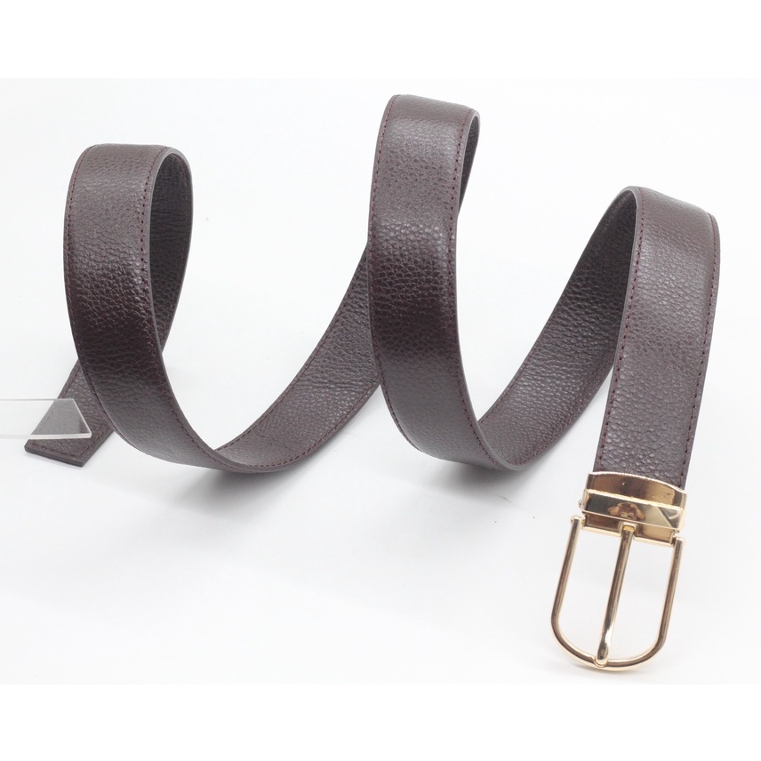 Dây nịt dây thắt lưng nam da bò 3 lớp cao cấp da bò kèm đầu khoá kim cài không rỉ, sản phẩm bảo hành 12 tháng