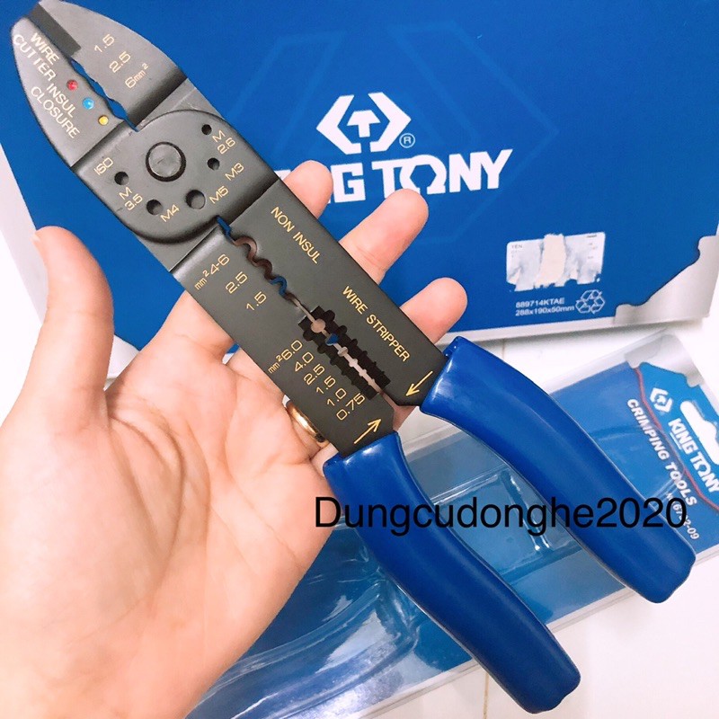 Kìm bấm,tuốt,cắt đa năng Kingtony 6732-09