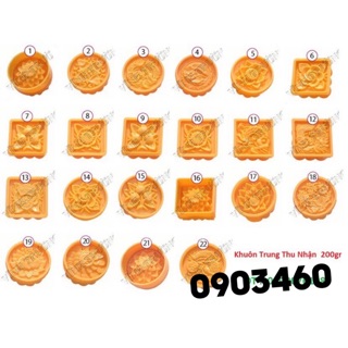 Khuôn bánh Trung thu nhận 200gr nhựa cao cấp Vĩnh Trường