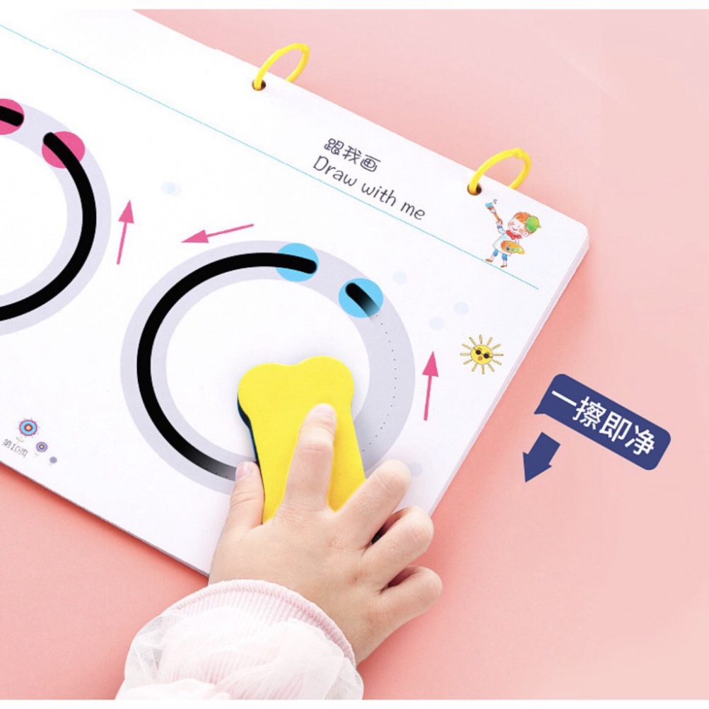 ĐỒ CHƠI VẼ CHỮ SỐ VÀ CÂU ĐỐ THÔNG MINH XÓA ĐƯỢC CHO TRẺ TỪ 3 TUỔI (1381VXD)