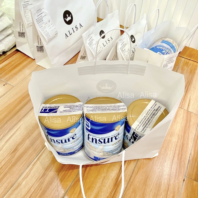 Sữa Ensure dễ lên cân hương Vanilla hộp 850gHương Vanilla- ALISA