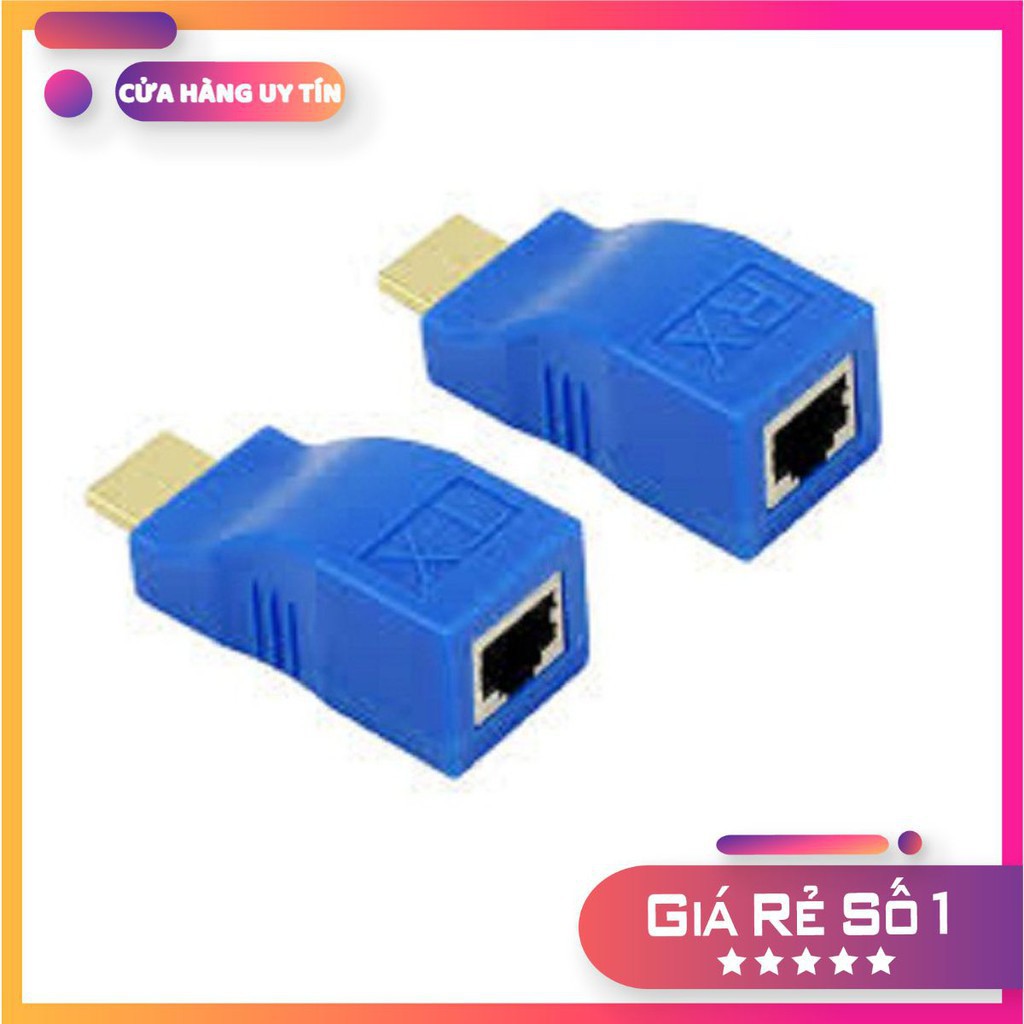 [HÀNG CHUẨN - GIÁ HỦY DIỆT]-Bộ chuyển đổi HDMI to LAN 30m