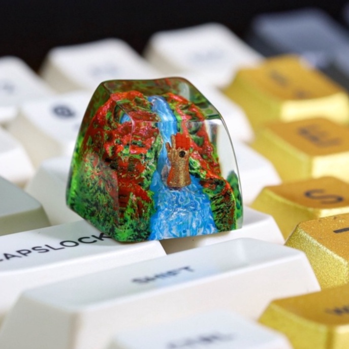 Keycap Bàn Tay vô cực SA profile cho bàn phím cơ, keycap custom