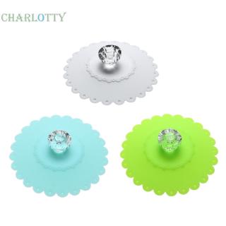 Cha ˇLace Silicone Diamond Cup Lid Thermal Insulation Cup Cover