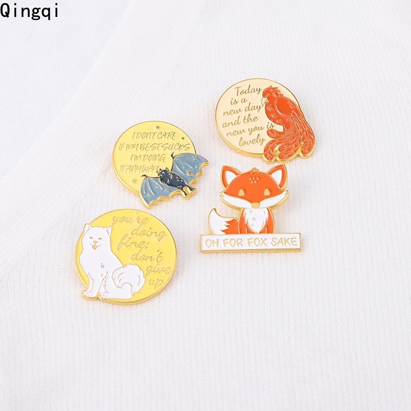 Ghim cài áo Miss Zoe thiết kế kiểu động vật hoạt hình ngộ nghĩnh đáng yêu