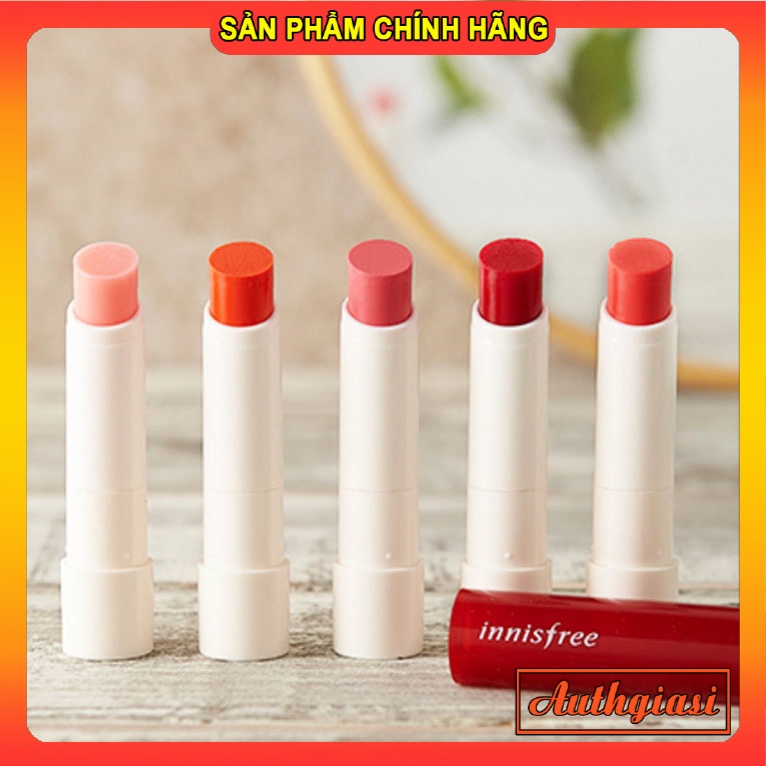 Son Dưỡng Môi Có Màu Innisfree Glow Tint Lip Balm Đa Dạng Màu Sắc Cho Bạn Đôi Môi Rạng Rỡ Đầy Sức Sống