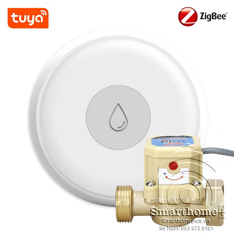 Cảm Biến Dòng Chảy Nước Trong Ống Zigbee Tuya ZTN1