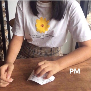🏵 Áo Thun Hoa Cúc Vàng Unisex