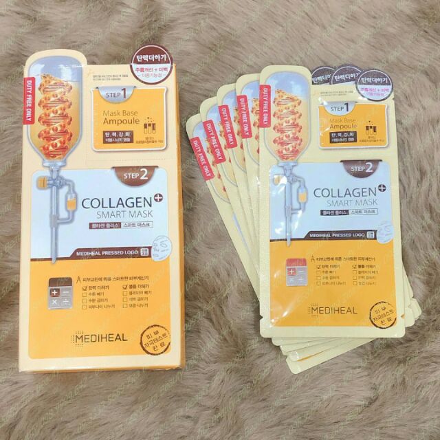 Mặt nạ 2 bước phục hồi da Mediheal #Collagen Plus Smart Filler Mask 28ml