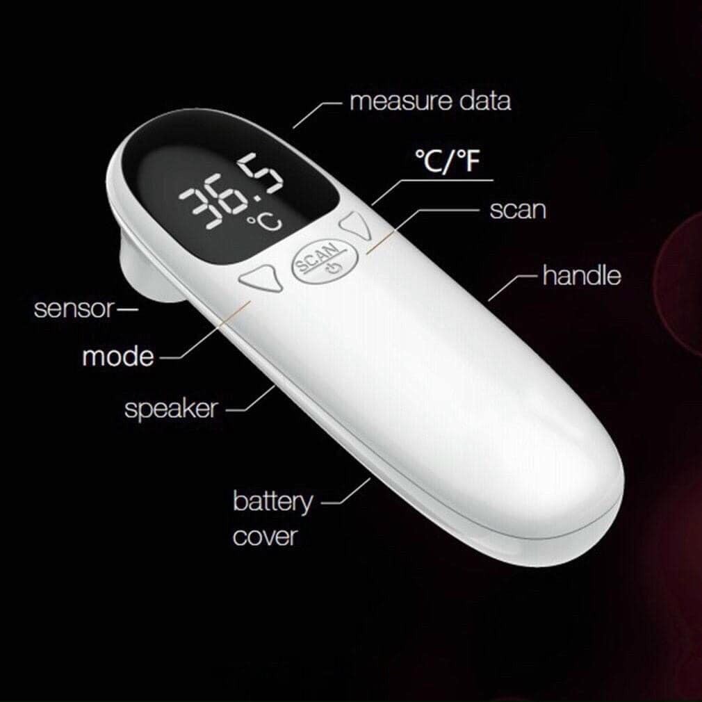 Nhiệt kế hông ngoại mini,FREESHIP,đo nhiệt độ cơ thể, nhiệt độ phòng, nhiệt độ sữa không cần tiếp xúc