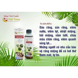 Nước súc miệng Nhật Dương