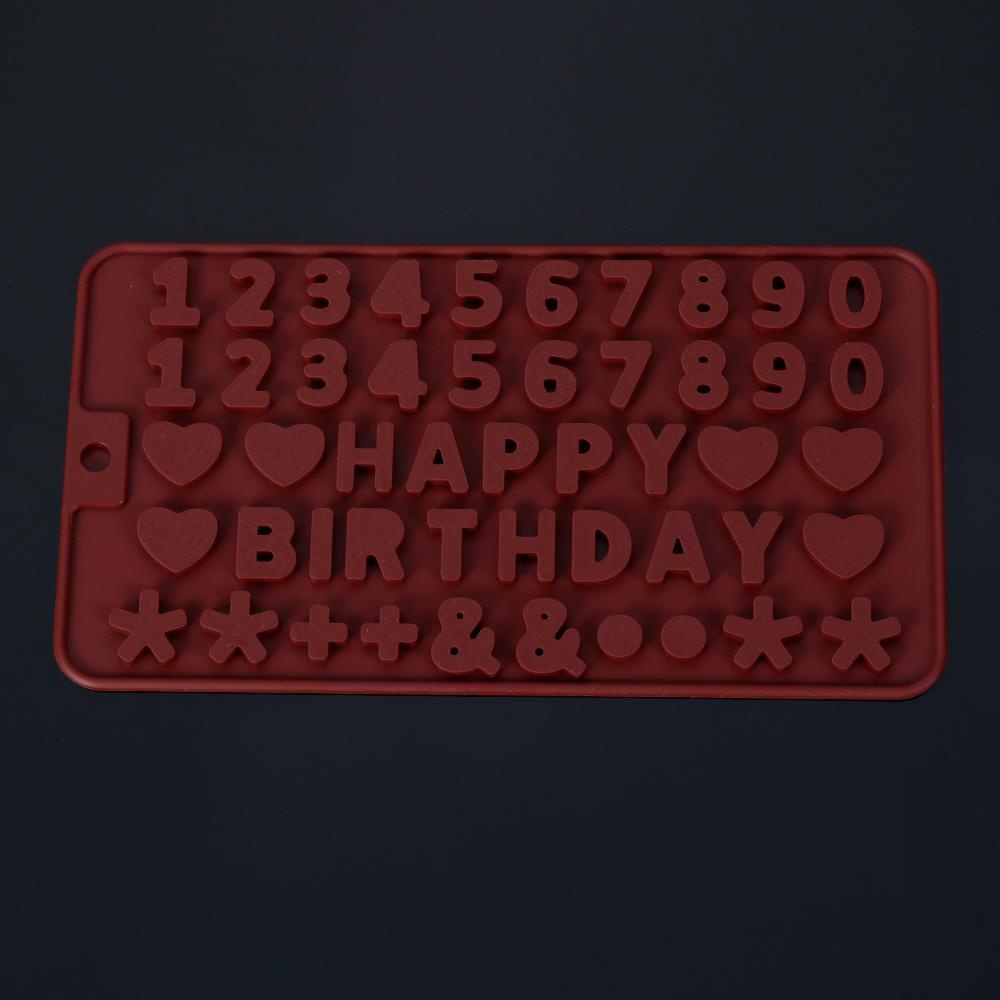 Daphs Khuôn Làm Kẹo / Socola Hình Chữ Cái Và Số