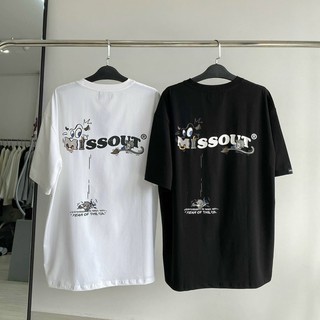 [LOCAL BRAND] Áo thun Missout bò sữa tay lỡ form rộng vải Cotton - Thời trang nam nữ Unisex Streetwear