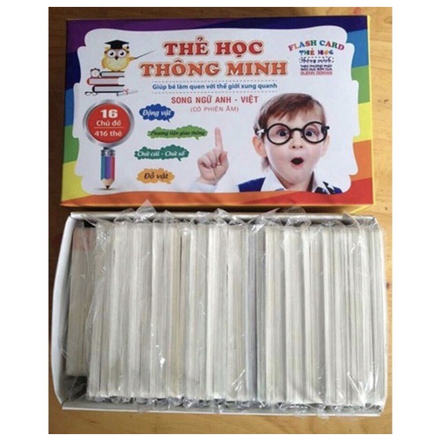 Sách - Bộ Thẻ Học Thông Minh