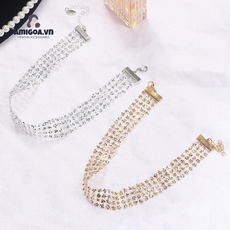 ✨✨Vòng Đeo Cổ sequin Lấp Lánh Thời Trang