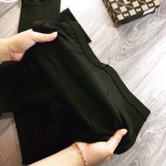 Quần Legging nữ 4 túi chất liệu umi | BigBuy360 - bigbuy360.vn