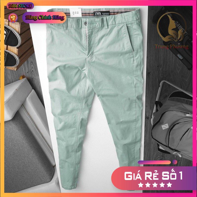 Quần Kaki Za_ra, From Slim Fit Chất Vải Kaki Co dãn Nhẹ, 3 Màu Đủ Size (HCM)