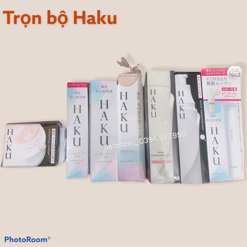 Trọn bộ dưỡng cao cấp Haku